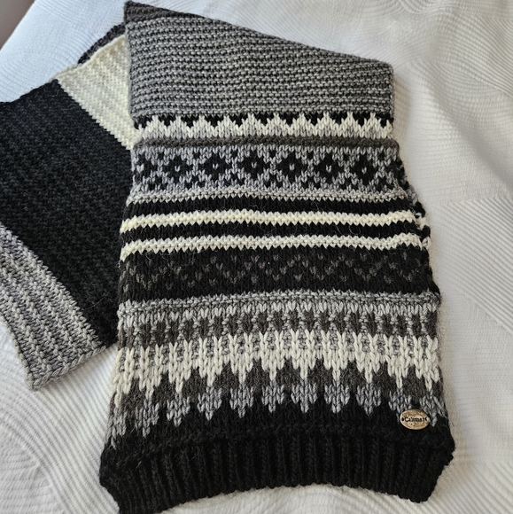 Calimar Alpaca and Wool Italian Scarf Nordic Icelandic Design - Picture 16 of 16